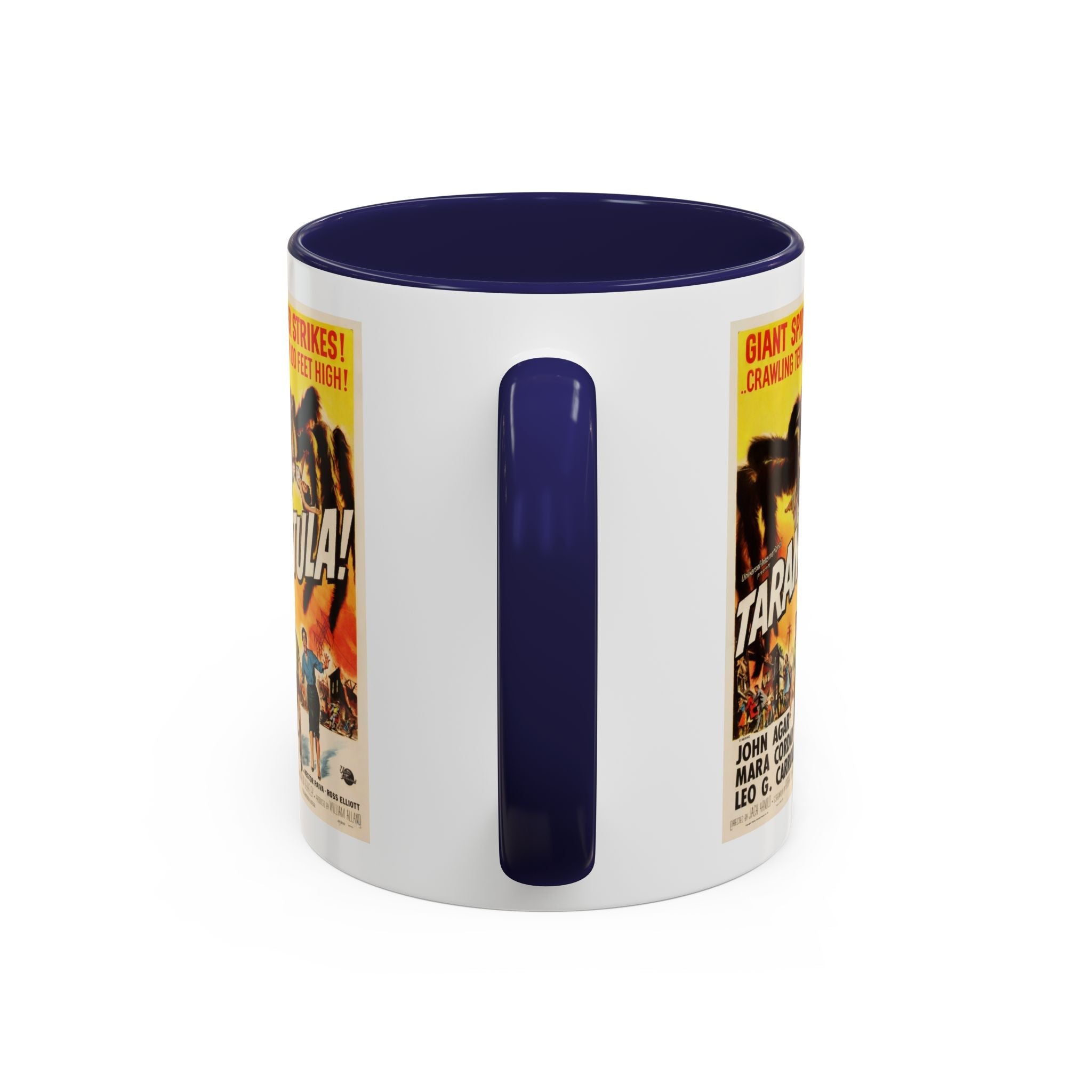 Cult Classic Movie Poster Art Accent Coffee Mug (11, 15oz) - Tarantula 1955 - POPvault