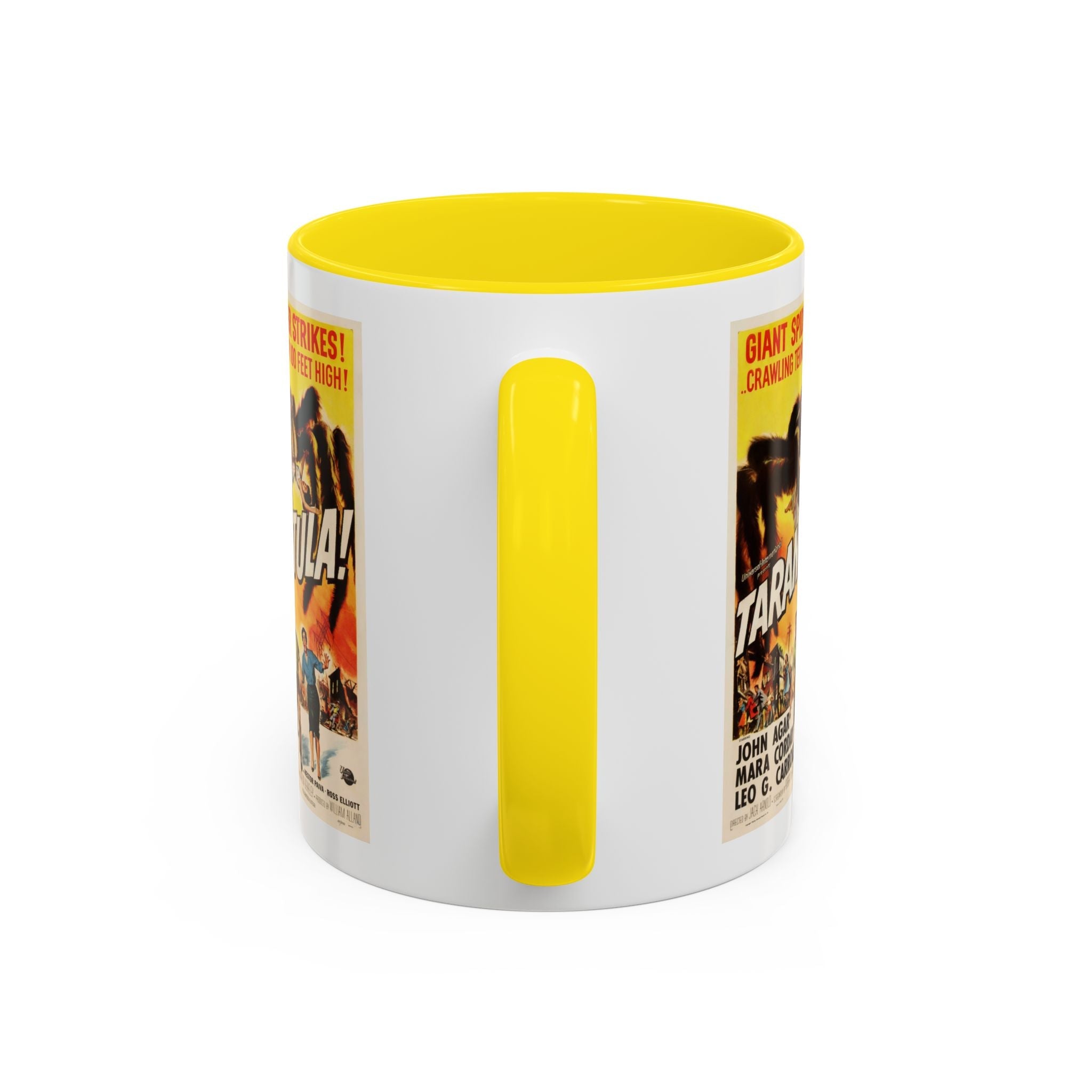 Cult Classic Movie Poster Art Accent Coffee Mug (11, 15oz) - Tarantula 1955 - POPvault