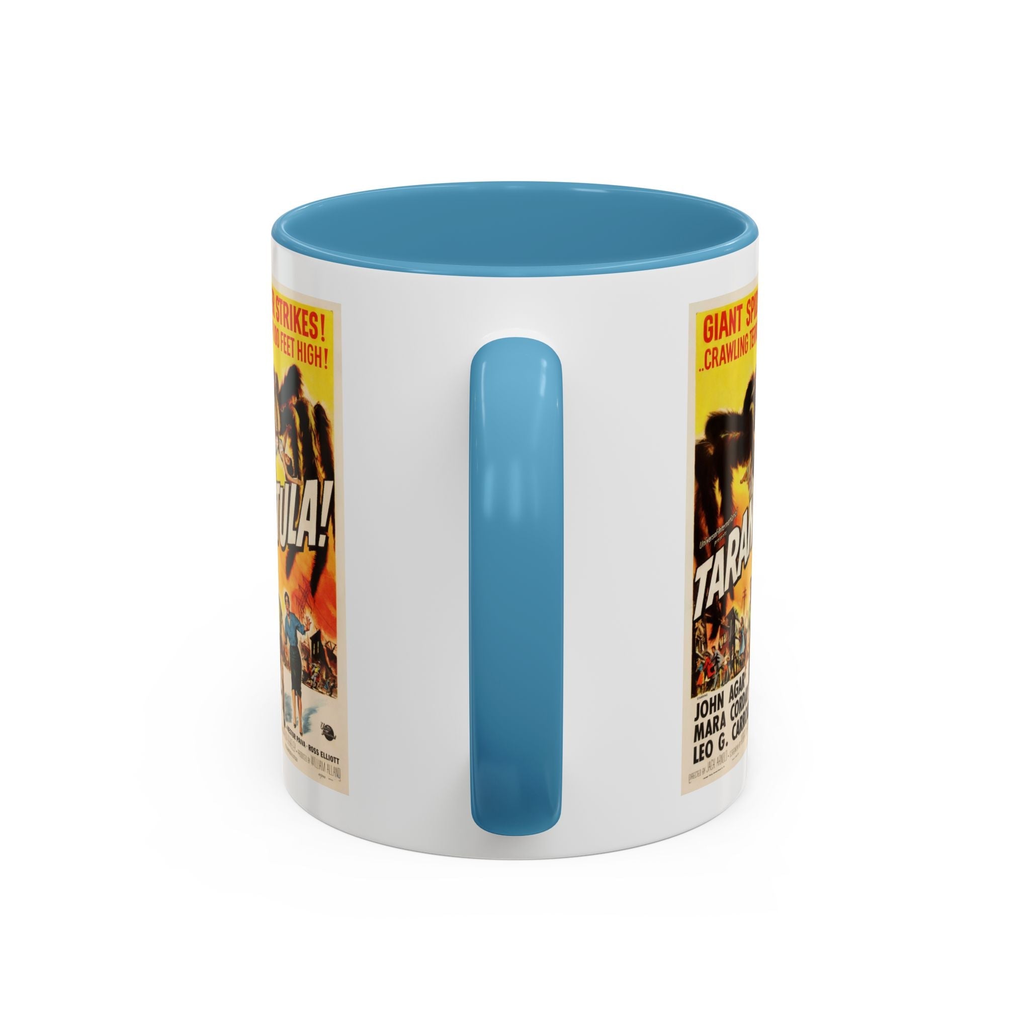 Cult Classic Movie Poster Art Accent Coffee Mug (11, 15oz) - Tarantula 1955 - POPvault