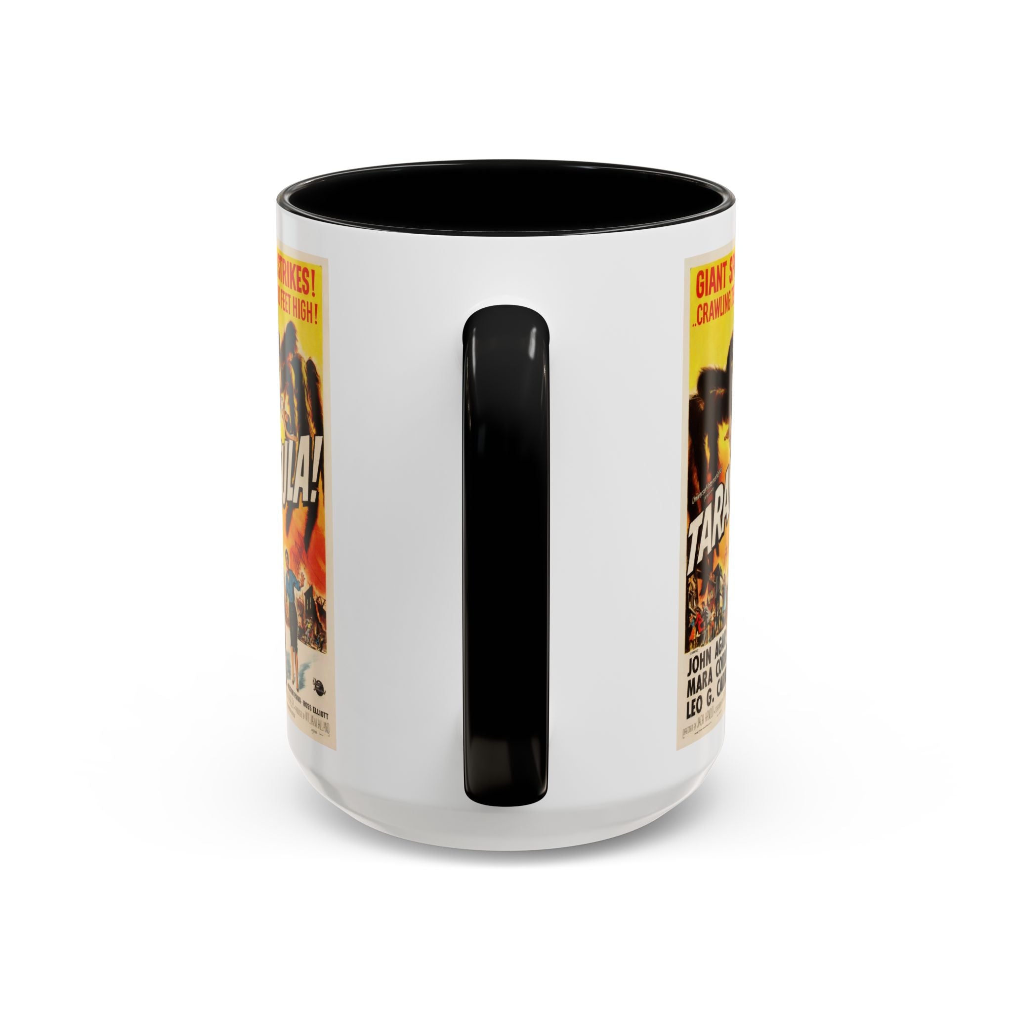 Cult Classic Movie Poster Art Accent Coffee Mug (11, 15oz) - Tarantula 1955 - POPvault