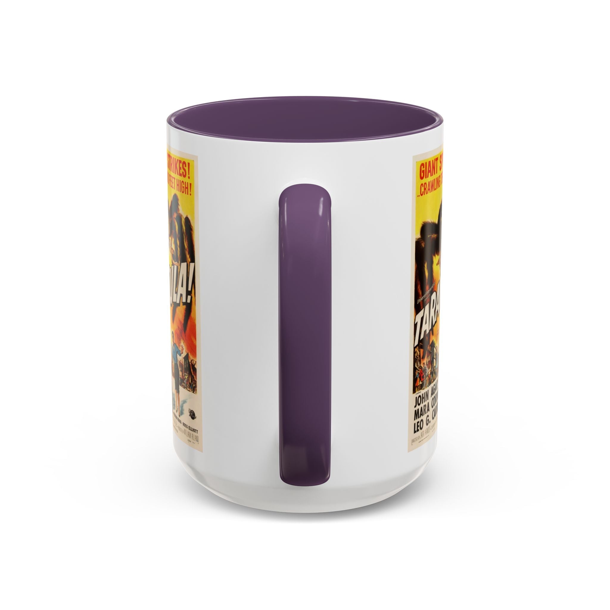 Cult Classic Movie Poster Art Accent Coffee Mug (11, 15oz) - Tarantula 1955 - POPvault