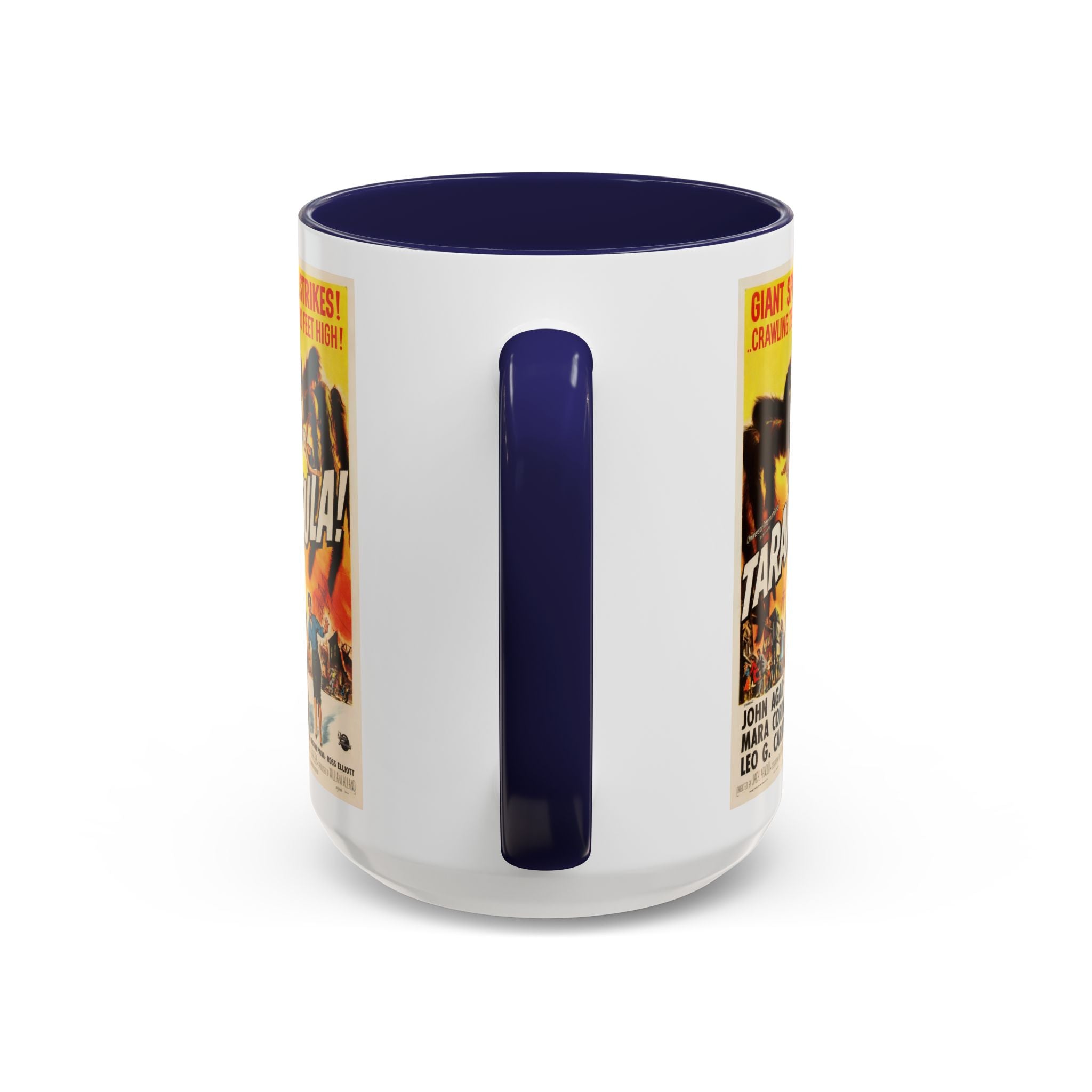 Cult Classic Movie Poster Art Accent Coffee Mug (11, 15oz) - Tarantula 1955 - POPvault
