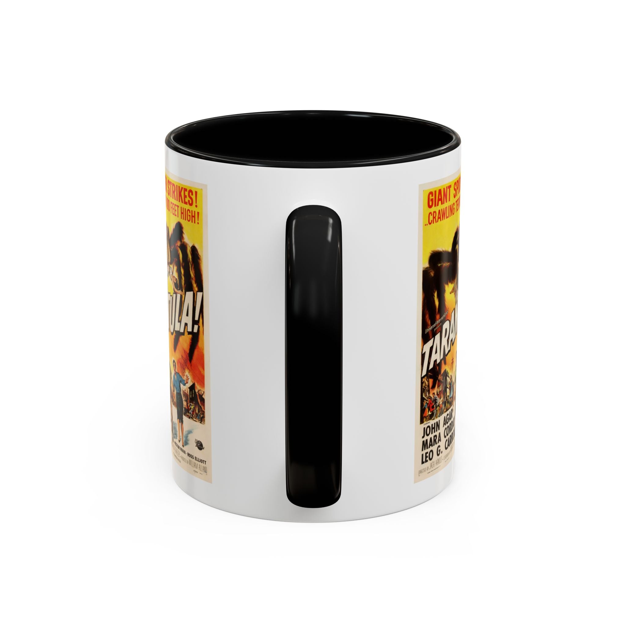 Cult Classic Movie Poster Art Accent Coffee Mug (11, 15oz) - Tarantula 1955 - POPvault