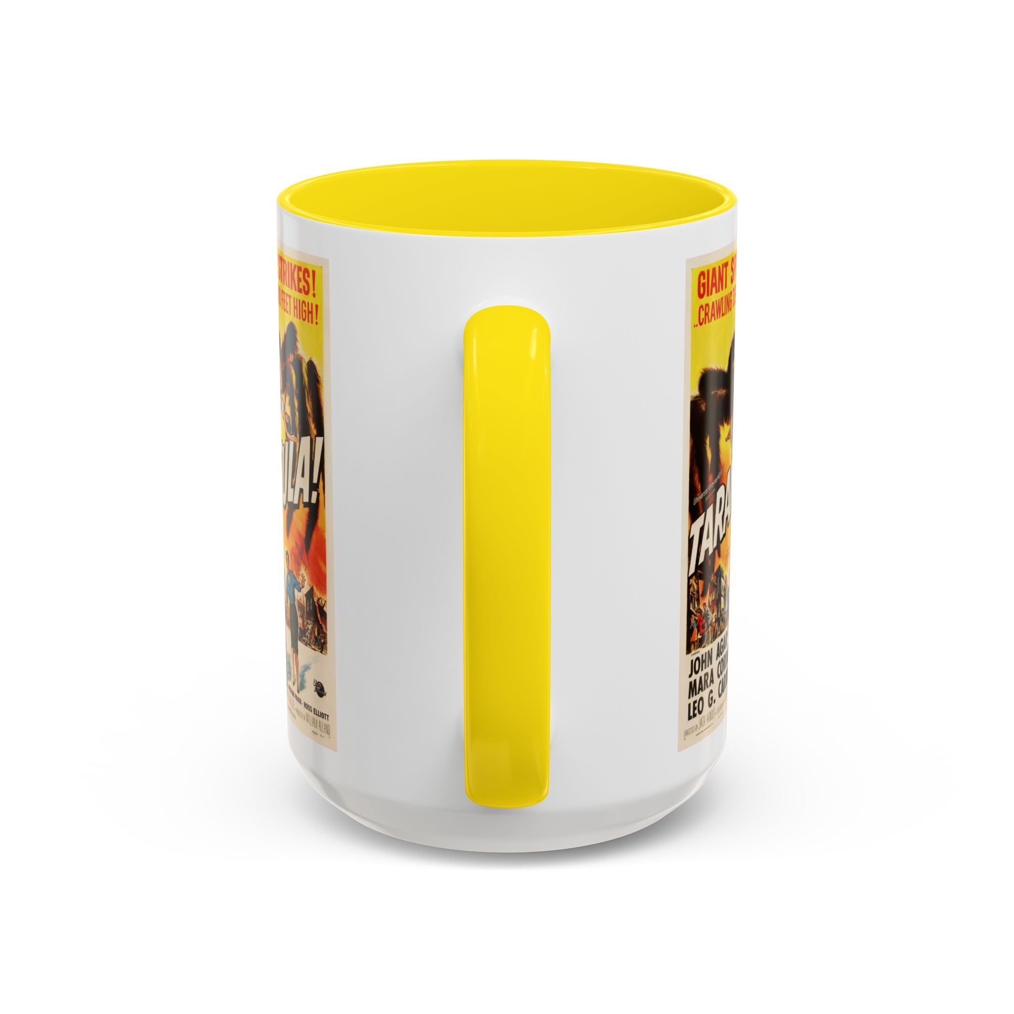 Cult Classic Movie Poster Art Accent Coffee Mug (11, 15oz) - Tarantula 1955 - POPvault