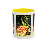 Cult Classic Movie Poster Art Accent Coffee Mug (11, 15oz) - Target Earth 1954 - POPvault