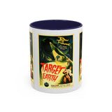 Cult Classic Movie Poster Art Accent Coffee Mug (11, 15oz) - Target Earth 1954 - POPvault