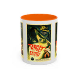 Cult Classic Movie Poster Art Accent Coffee Mug (11, 15oz) - Target Earth 1954 - POPvault
