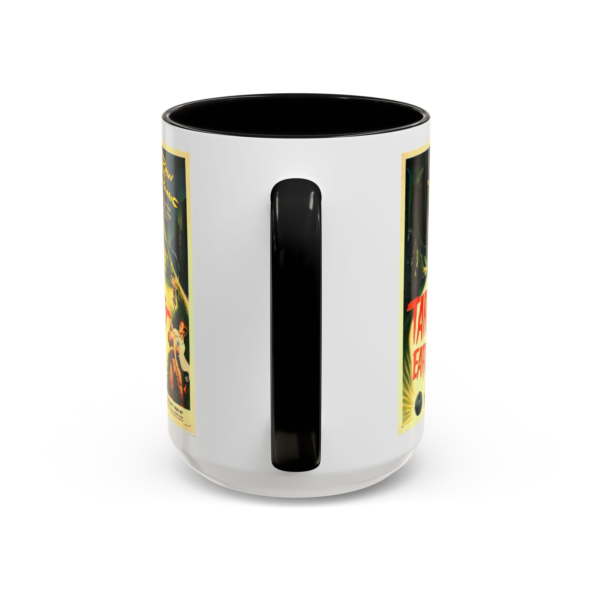 Cult Classic Movie Poster Art Accent Coffee Mug (11, 15oz) - Target Earth 1954 - POPvault