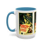 Cult Classic Movie Poster Art Accent Coffee Mug (11, 15oz) - Target Earth 1954 - POPvault