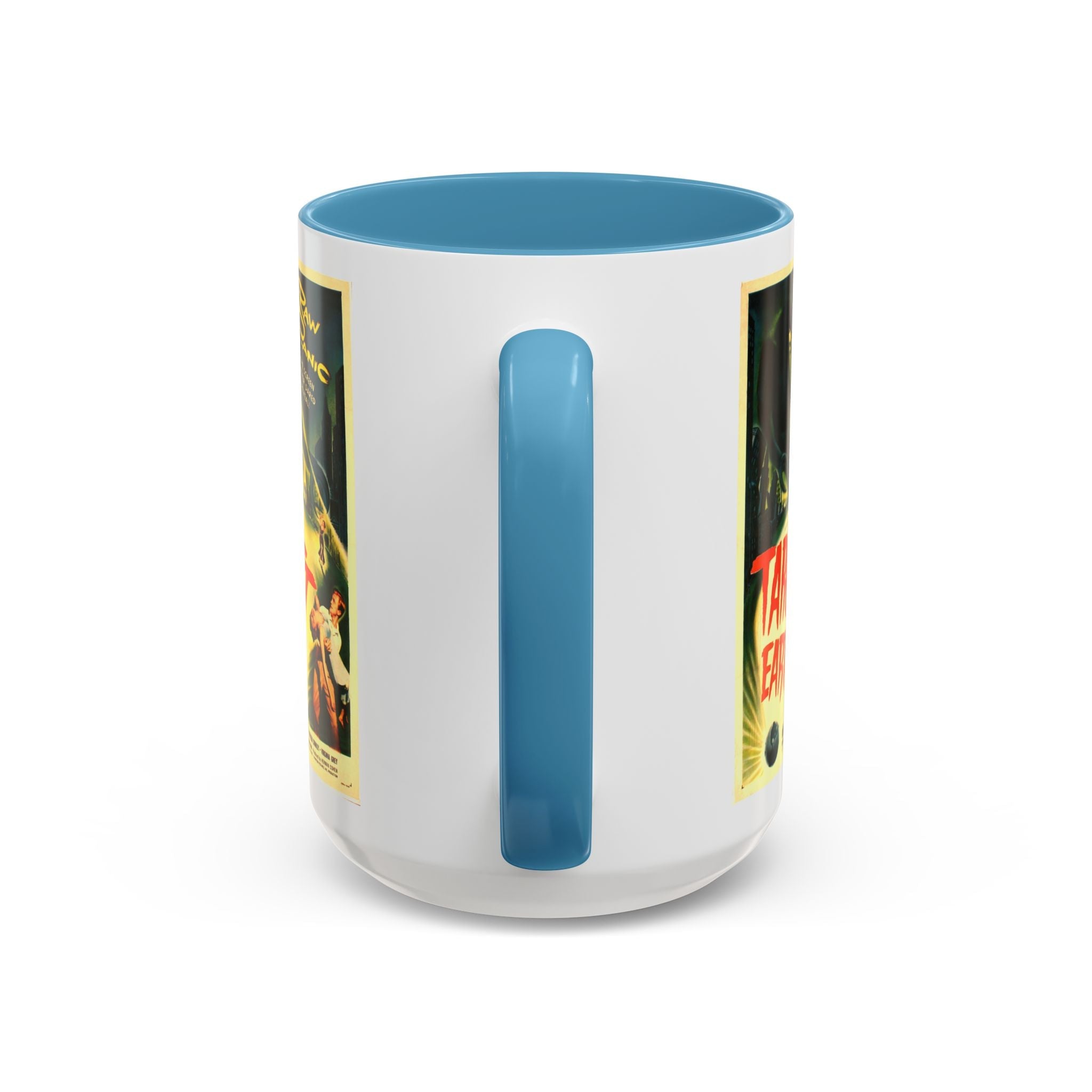 Cult Classic Movie Poster Art Accent Coffee Mug (11, 15oz) - Target Earth 1954 - POPvault