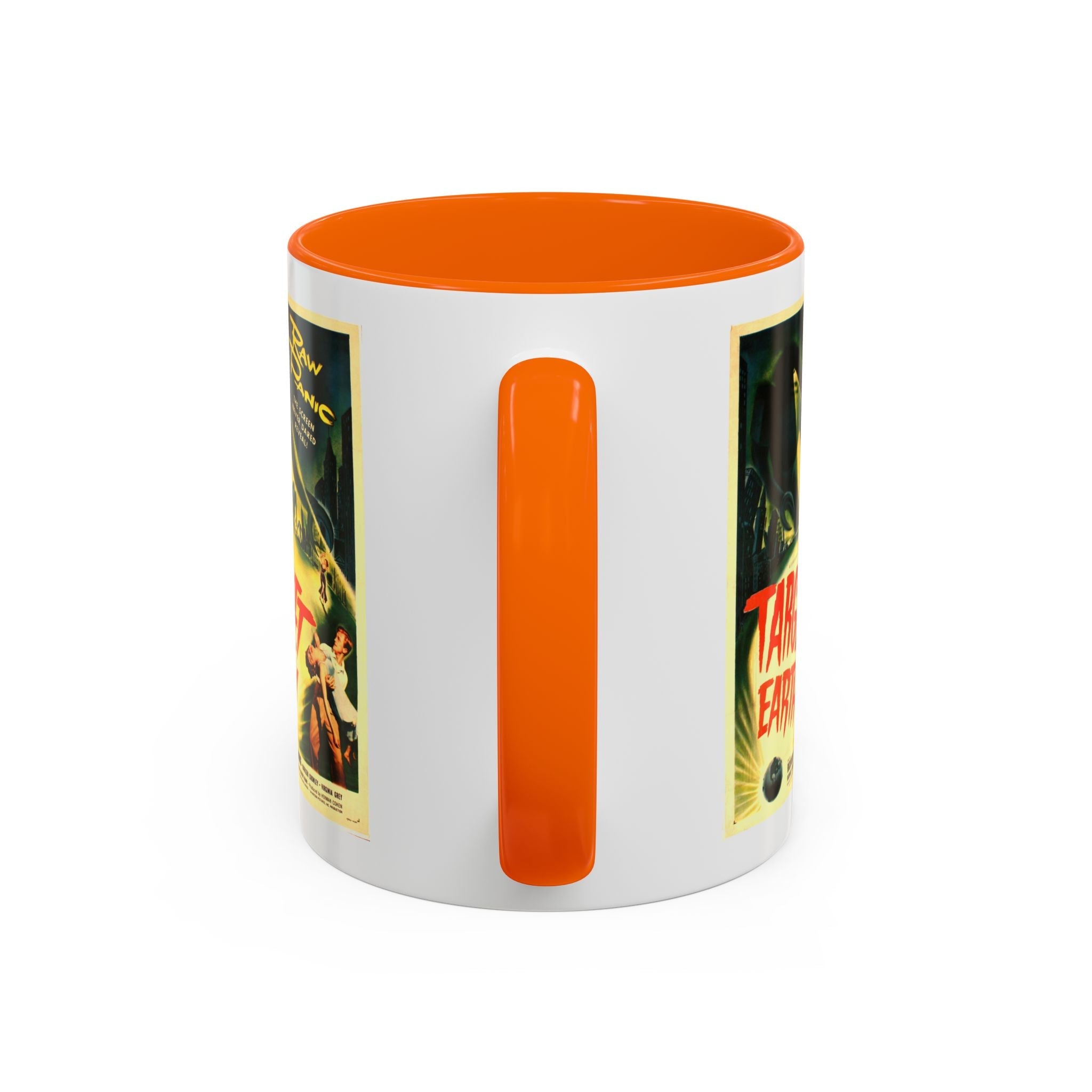 Cult Classic Movie Poster Art Accent Coffee Mug (11, 15oz) - Target Earth 1954 - POPvault