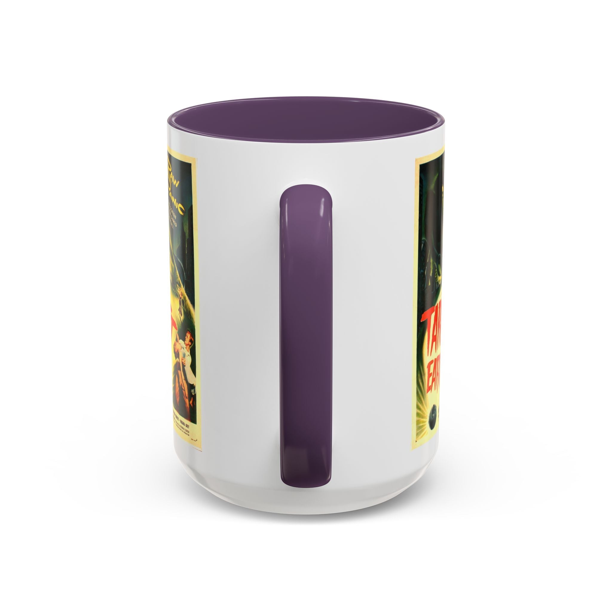 Cult Classic Movie Poster Art Accent Coffee Mug (11, 15oz) - Target Earth 1954 - POPvault