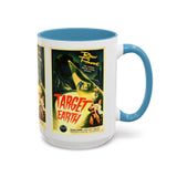 Cult Classic Movie Poster Art Accent Coffee Mug (11, 15oz) - Target Earth 1954 - POPvault