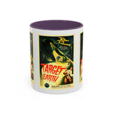 Cult Classic Movie Poster Art Accent Coffee Mug (11, 15oz) - Target Earth 1954 - POPvault