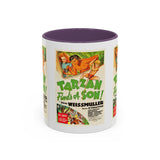 Cult Classic Movie Poster Art Accent Coffee Mug (11, 15oz) - Tarzan Finds A Son 1939 - POPvault