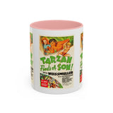 Cult Classic Movie Poster Art Accent Coffee Mug (11, 15oz) - Tarzan Finds A Son 1939 - POPvault