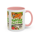 Cult Classic Movie Poster Art Accent Coffee Mug (11, 15oz) - Tarzan Finds A Son 1939 - POPvault