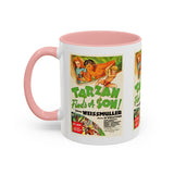 Cult Classic Movie Poster Art Accent Coffee Mug (11, 15oz) - Tarzan Finds A Son 1939 - POPvault