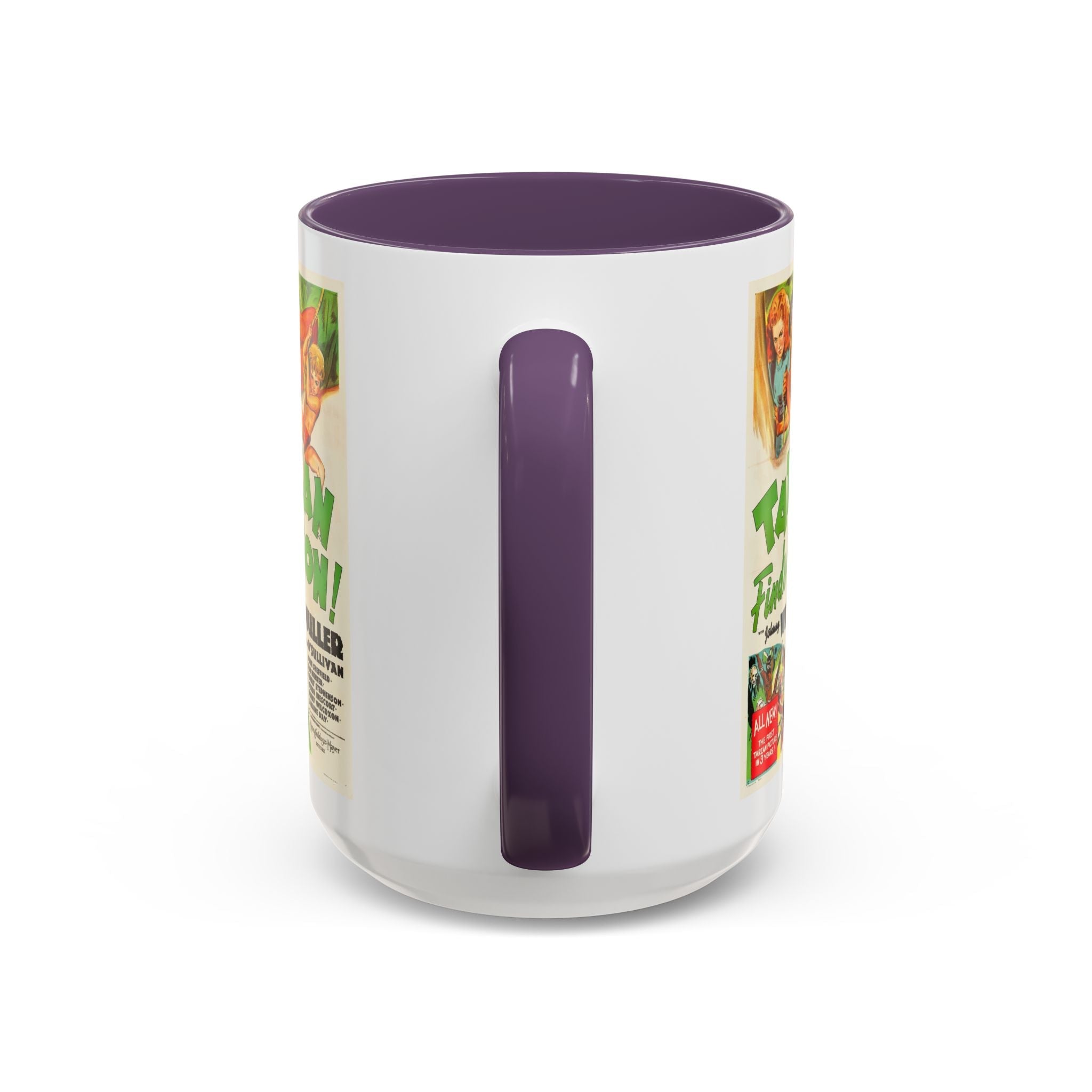 Cult Classic Movie Poster Art Accent Coffee Mug (11, 15oz) - Tarzan Finds A Son 1939 - POPvault