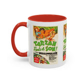 Cult Classic Movie Poster Art Accent Coffee Mug (11, 15oz) - Tarzan Finds A Son 1939 - POPvault
