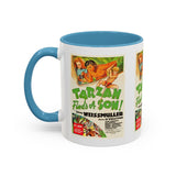 Cult Classic Movie Poster Art Accent Coffee Mug (11, 15oz) - Tarzan Finds A Son 1939 - POPvault