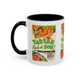 Cult Classic Movie Poster Art Accent Coffee Mug (11, 15oz) - Tarzan Finds A Son 1939 - POPvault
