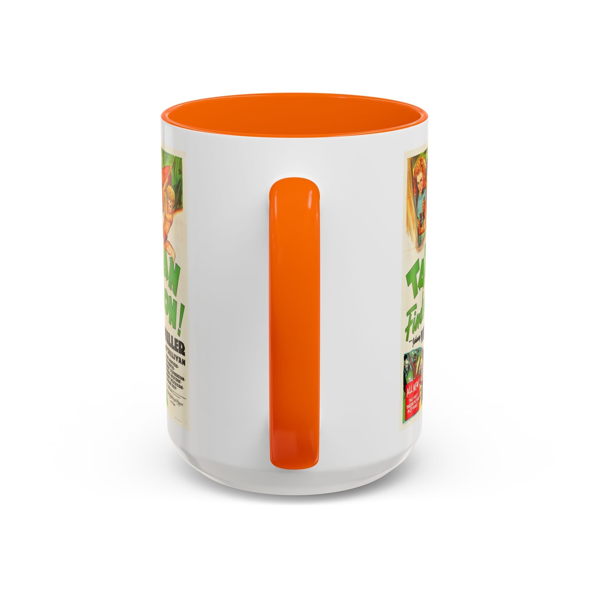 Cult Classic Movie Poster Art Accent Coffee Mug (11, 15oz) - Tarzan Finds A Son 1939 - POPvault