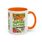 Cult Classic Movie Poster Art Accent Coffee Mug (11, 15oz) - Tarzan Finds A Son 1939 - POPvault