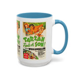 Cult Classic Movie Poster Art Accent Coffee Mug (11, 15oz) - Tarzan Finds A Son 1939 - POPvault