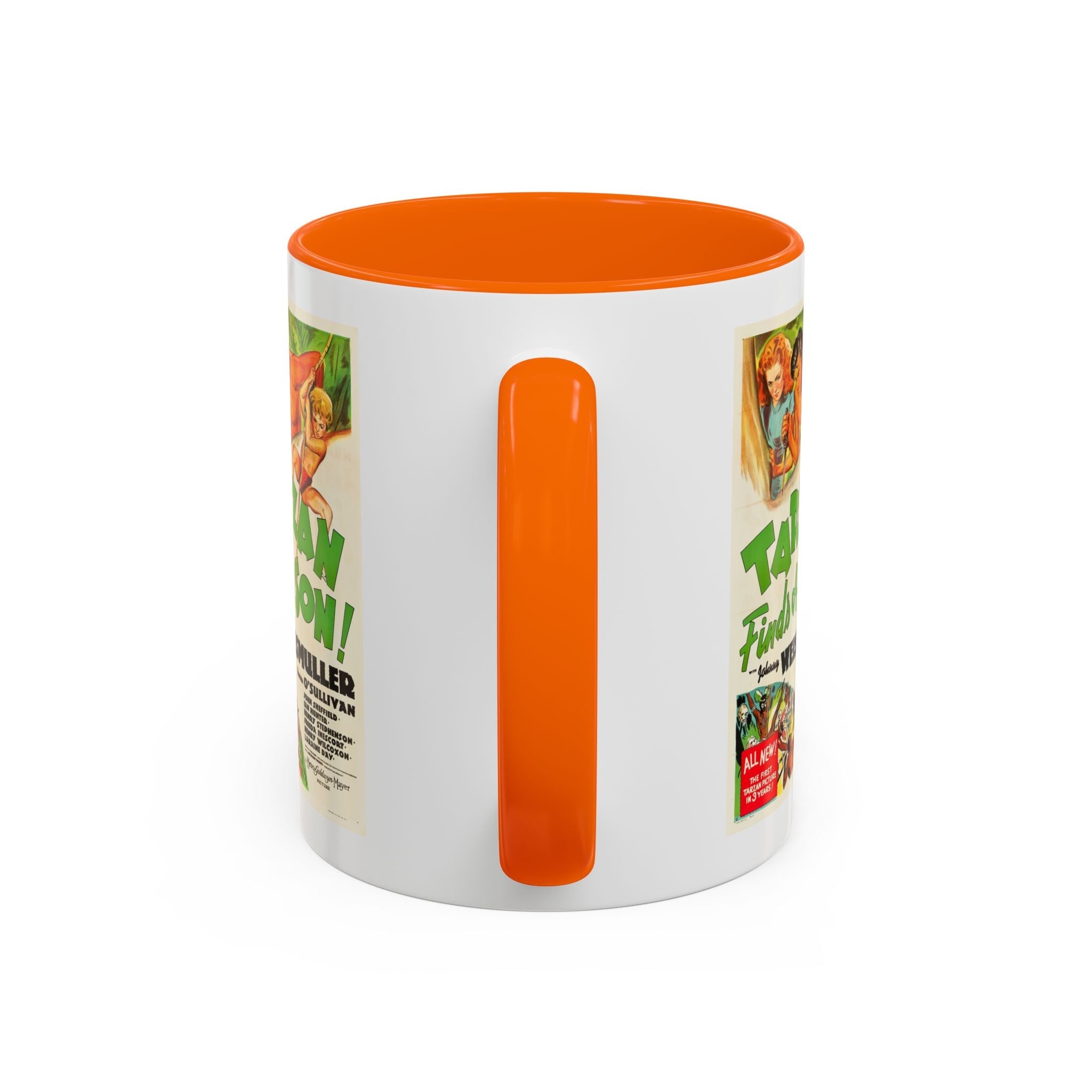 Cult Classic Movie Poster Art Accent Coffee Mug (11, 15oz) - Tarzan Finds A Son 1939 - POPvault