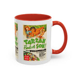 Cult Classic Movie Poster Art Accent Coffee Mug (11, 15oz) - Tarzan Finds A Son 1939 - POPvault