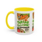 Cult Classic Movie Poster Art Accent Coffee Mug (11, 15oz) - Tarzan Finds A Son 1939 - POPvault