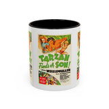 Cult Classic Movie Poster Art Accent Coffee Mug (11, 15oz) - Tarzan Finds A Son 1939 - POPvault