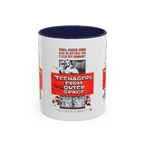 Cult Classic Movie Poster Art Accent Coffee Mug (11, 15oz) - Teenagers From Outer Space 1959 - POPvault