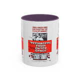 Cult Classic Movie Poster Art Accent Coffee Mug (11, 15oz) - Teenagers From Outer Space 1959 - POPvault