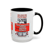 Cult Classic Movie Poster Art Accent Coffee Mug (11, 15oz) - Teenagers From Outer Space 1959 - POPvault