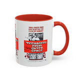 Cult Classic Movie Poster Art Accent Coffee Mug (11, 15oz) - Teenagers From Outer Space 1959 - POPvault