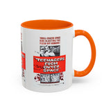 Cult Classic Movie Poster Art Accent Coffee Mug (11, 15oz) - Teenagers From Outer Space 1959 - POPvault
