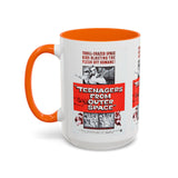 Cult Classic Movie Poster Art Accent Coffee Mug (11, 15oz) - Teenagers From Outer Space 1959 - POPvault