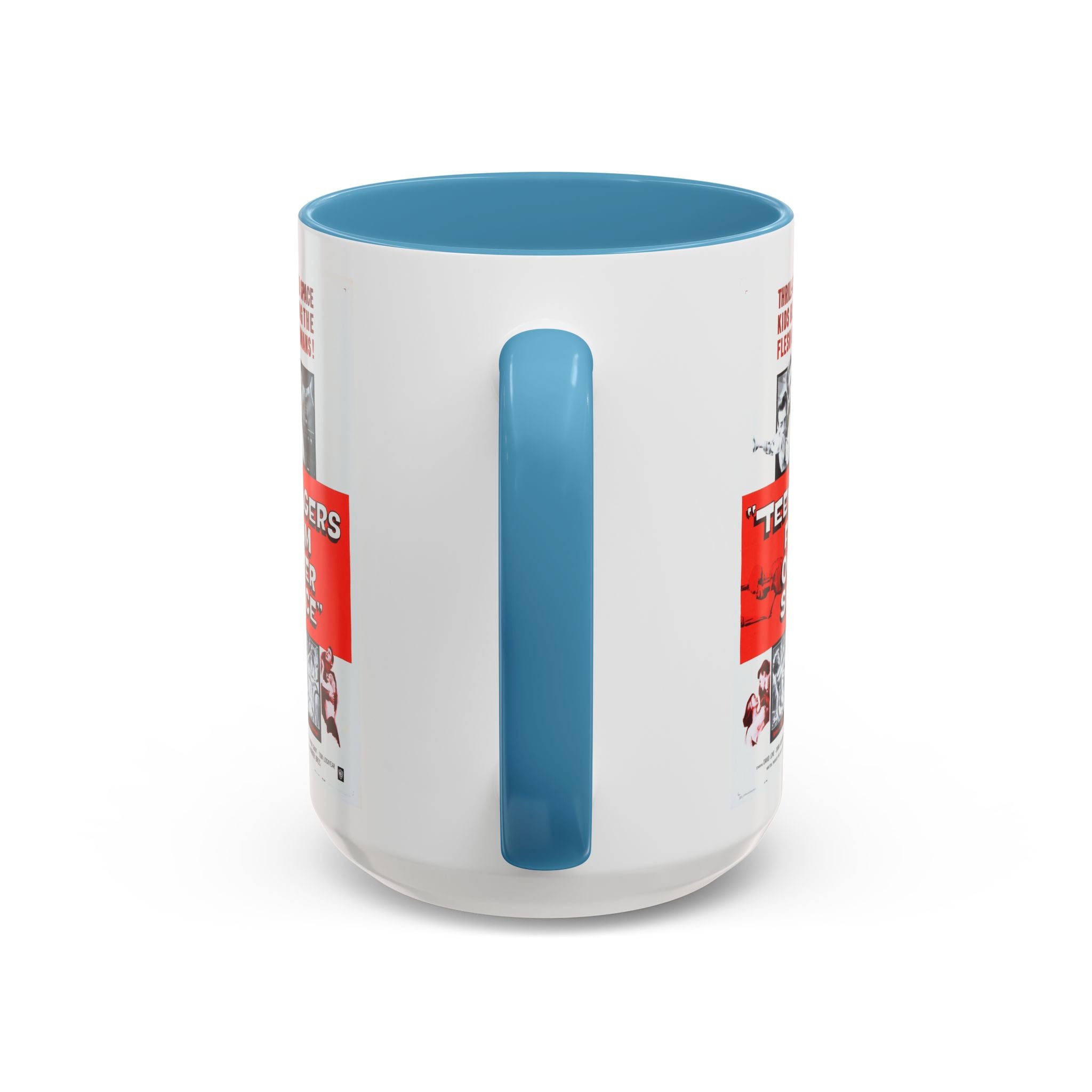 Cult Classic Movie Poster Art Accent Coffee Mug (11, 15oz) - Teenagers From Outer Space 1959 - POPvault