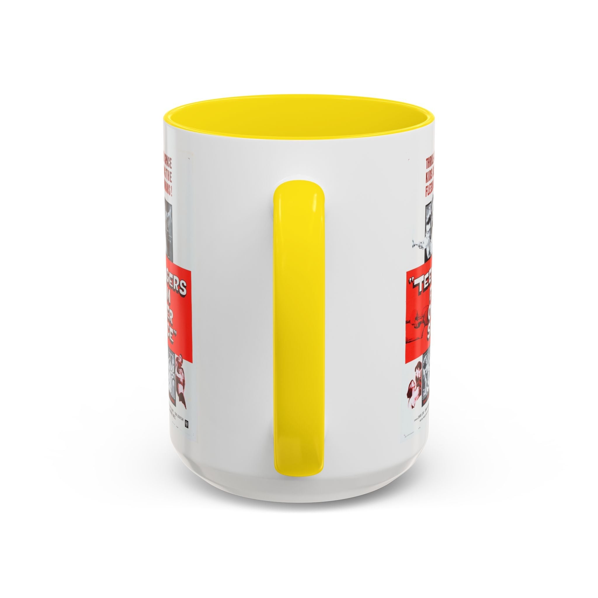 Cult Classic Movie Poster Art Accent Coffee Mug (11, 15oz) - Teenagers From Outer Space 1959 - POPvault