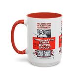 Cult Classic Movie Poster Art Accent Coffee Mug (11, 15oz) - Teenagers From Outer Space 1959 - POPvault