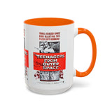 Cult Classic Movie Poster Art Accent Coffee Mug (11, 15oz) - Teenagers From Outer Space 1959 - POPvault