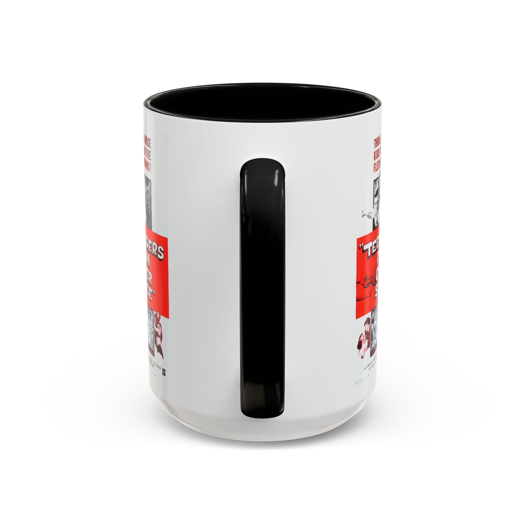 Cult Classic Movie Poster Art Accent Coffee Mug (11, 15oz) - Teenagers From Outer Space 1959 - POPvault