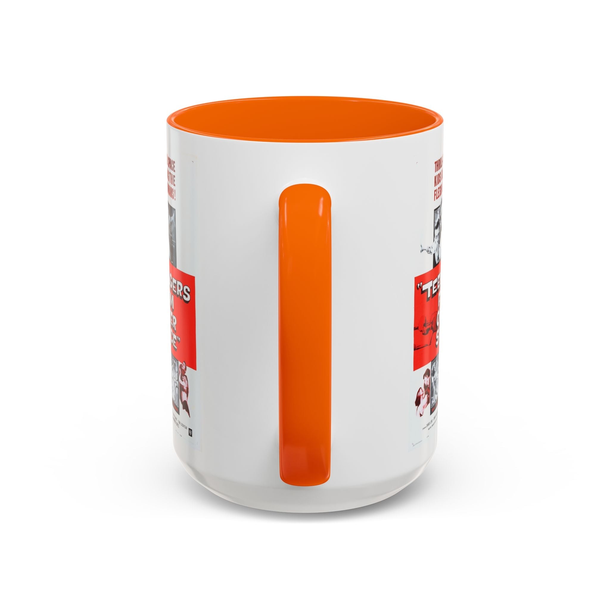 Cult Classic Movie Poster Art Accent Coffee Mug (11, 15oz) - Teenagers From Outer Space 1959 - POPvault