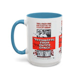 Cult Classic Movie Poster Art Accent Coffee Mug (11, 15oz) - Teenagers From Outer Space 1959 - POPvault