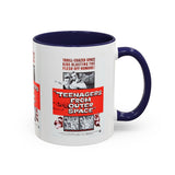 Cult Classic Movie Poster Art Accent Coffee Mug (11, 15oz) - Teenagers From Outer Space 1959 - POPvault