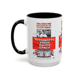 Cult Classic Movie Poster Art Accent Coffee Mug (11, 15oz) - Teenagers From Outer Space 1959 - POPvault