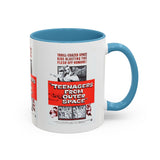 Cult Classic Movie Poster Art Accent Coffee Mug (11, 15oz) - Teenagers From Outer Space 1959 - POPvault