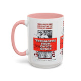 Cult Classic Movie Poster Art Accent Coffee Mug (11, 15oz) - Teenagers From Outer Space 1959 - POPvault